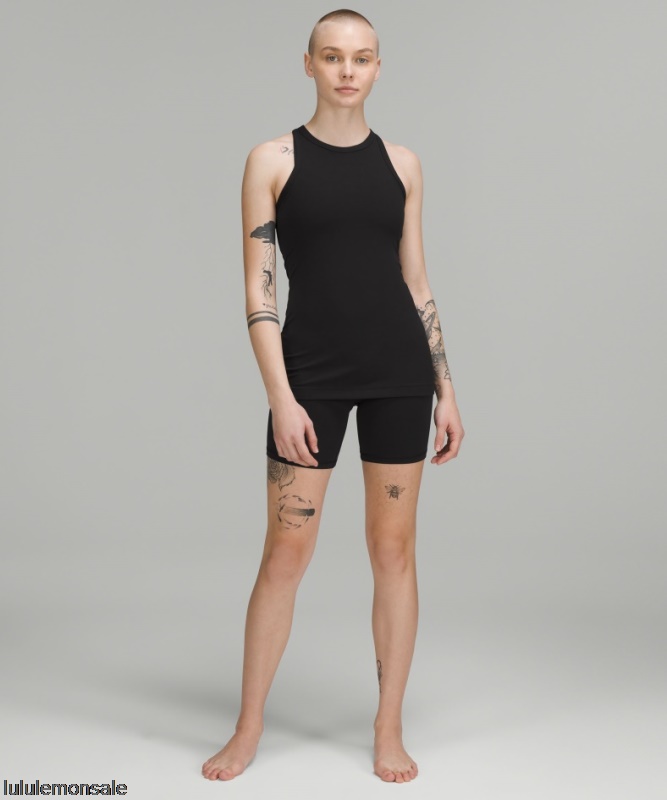 Lululemon Damen DELULU564 | Align Hüftlanges Tanktop Mit Racerback Online Nur Schwarz